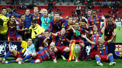  Trong mùa giải 2010/11, bộ ba này ghi 100 bàn thắng, giúp Barca giành cú ăn 3 gồm La Liga, siêu cúp Tây Ban Nha và Champions League. 