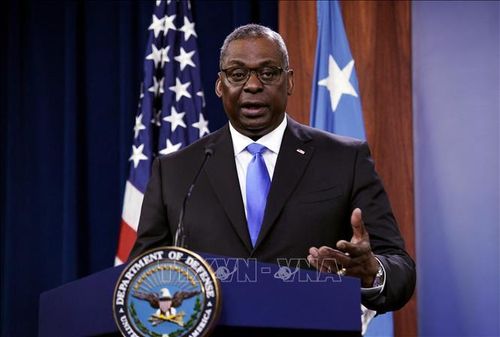 Bộ trưởng Quốc phòng Mỹ Lloyd Austin. Ảnh: AFP/TTXVN