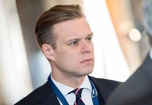 Bộ trưởng Bộ Ngoại giao Lithuania Gabrielius Landsbergis. Ảnh: EPP.