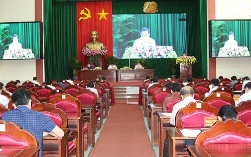 Quang cảnh Hội nghị chiều tối 24/8. Ảnh: BÁ DŨNG.
