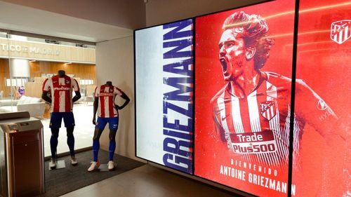  Atletico Madrid tưng bừng chào đón Griezmann trở lại. Ảnh: Atletico. 