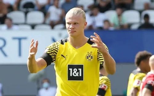 Haaland được cho sẵn sàng đến Bernabeu chơi bóng nếu Real Madrid chốt thương vụ với Dortmund
