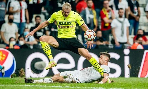 Haaland và các đồng đội làm khách trên sân Besiktas ở trận ra quân