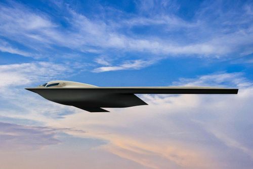 Máy bay ném bom tàng hình B-21 Raider. Ảnh minh họa: Lực lượng Không quân Mỹ