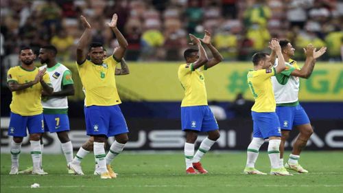 Brazil đang dẫn đầu cuộc đua giành vé tham dự World Cúp 2022 tại khu vực Nam Mỹ. Ảnh: Getty Images