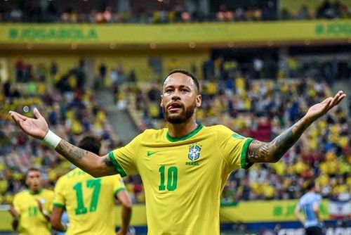Neymar tiếp tục thể hiện phong độ ấn tượng tại vòng loại World Cup 2022. (Nguồn: Getty Images)