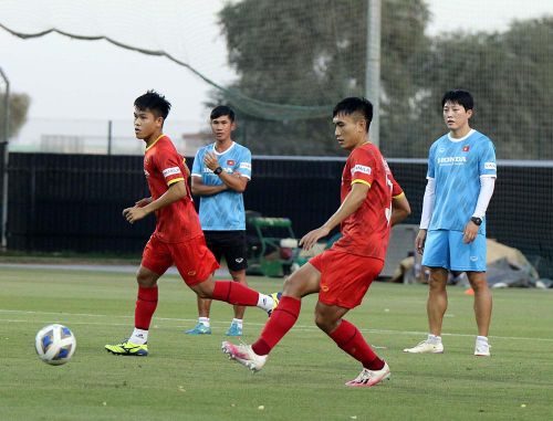 U23 Việt Nam có 1 trận hòa, 1 trận thắng khi đấu giao hữu ở UAE