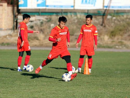 So với buổi tập ngày 22/10, thời tiết ủng hộ U23 Việt Nam