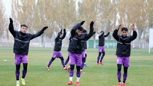 Các cầu thủ U23 Việt Nam được yêu cầu dồn sự tập trung cho trận gặp U23 Myanmar.Ảnh: Nhật Đoàn/VFF
