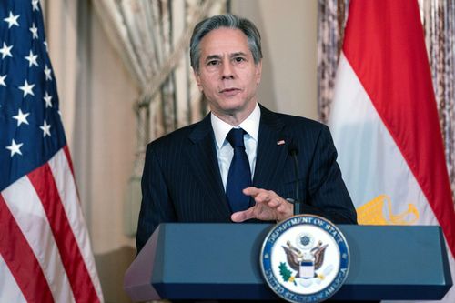 Ngoại trưởng Mỹ Antony Blinken. Ảnh: Reuters.