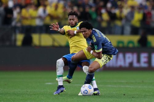 Fred đóng vai trò khá quan trọng trong lối chơi của "Selecao". Tiền vệ thuộc biên chế MU tranh chấp tích cực ở khu vực giữa sân và thường thực hiện nhiều đường phát động tấn công có độ chuẩn xác cao.