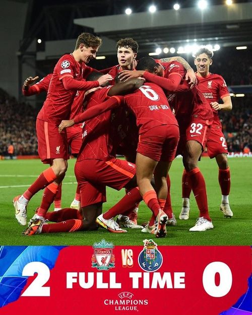 Liverpool thắng trận thứ 5 liên tiếp ở Champions League mùa này