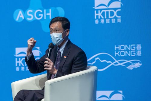  Bộ trưởng Y tế Singapore Ong Ye Kung. Ảnh: Bloomberg. 
