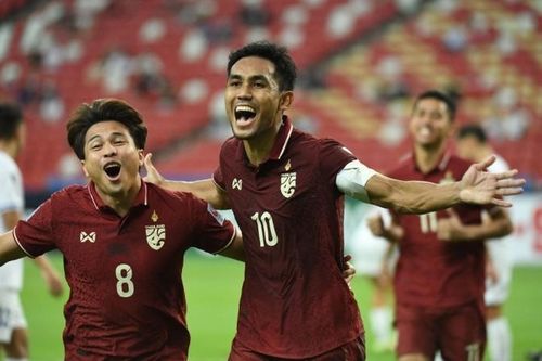 Teerasil Dangda ghi 4 bàn sau 3 trận ở AFF Cup 2020.