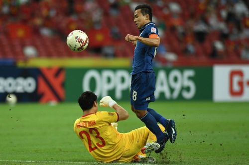  Công Vinh cho rằng Chanathip là mũi nhọn cực kỳ nguy hiểm của đội tuyển Thái Lan. Ảnh: Getty. 