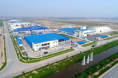  Khu công nghiệp Yên Phong (Bắc Ninh) do Viglacera là chủ đầu tư và quản lý. Ảnh: VGC. 