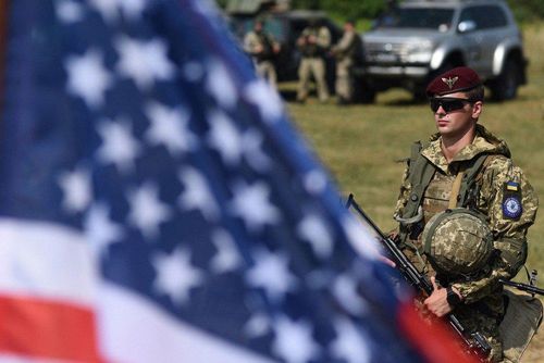 Nhiều cố vấn quân sự của Mỹ và đồng minh đang ở Ukraine. Ảnh: AFP.