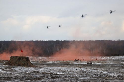 Belarus nói rằng các cuộc tập trận là cần thiết, do Ukraine, Ba Lan và các nước Baltic đang tăng cường lực lượng quân đội.