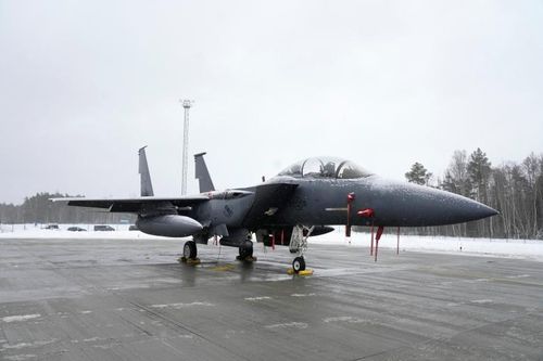 Tiêm kích F-15 của Mỹ. Ảnh: AFP