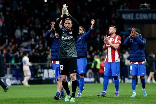 Chiến thắng siêu kịch tính 4-3 giúp thầy trò HLV Diego Simeone có 39 điểm sau 23 trận 