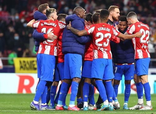 Atletico tạm vượt mặt Barcelona (38 điểm nhưng mới đá 22 trận) để chiếm chỗ trong top 4 đội dẫn đầu La Liga mùa này