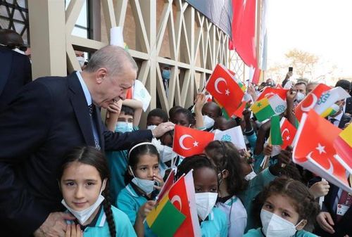 Tổng thống Erdogan cắt ngắn chuyến công du châu Phi vì căng thẳng Nga-Ukraine. Ảnh: Getty