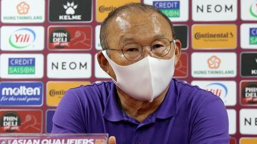 HLV Park Hang seo đang tập trung cho đội tuyển quốc gia tại Vòng loại thứ 3 World Cup.