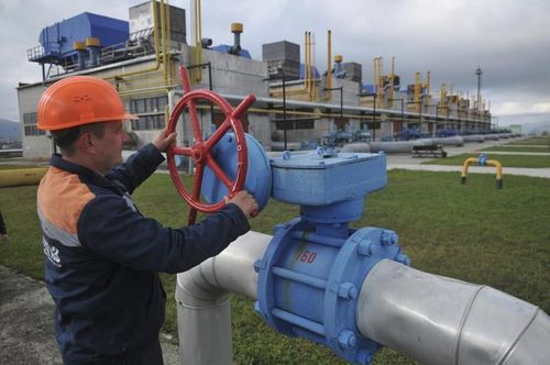 Một trạm khí đốt ở Volovets ở miền tây Ukrain. Ảnh: AP (chụp ngày 7/10/2015)