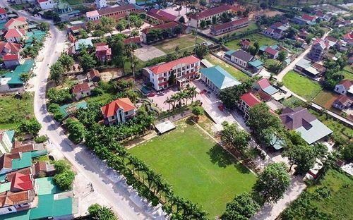 Nhờ thu nhập từ xuất khẩu lao động, diện mạo xã Sơn Thành, huyện Yên Thành (Nghệ An) có nhiều thay đổi. (Ảnh BẢO TRÂM)