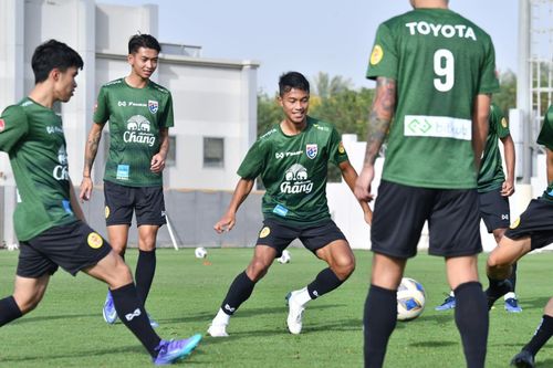Cầu thủ U23 Thái Lan có tinh thần thoải mái trước trận gặp Trung Quốc. Ảnh: FAT.