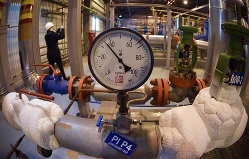 Bên trong cơ sở cung cấp khí đốt Bovanenkovo trên bán đảo Yamal (Nga). (Ảnh: AFP/TTXVN)
