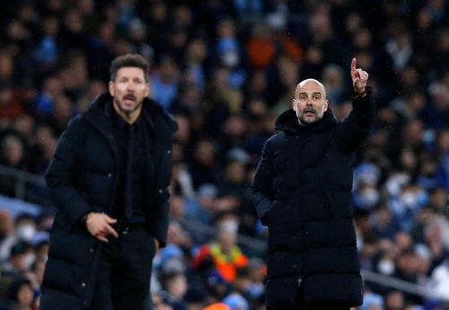  HLV Diego Simeone có thể phải thay đổi cách chơi của đội nhà ở trận lượt về. Ảnh: Reuters. 