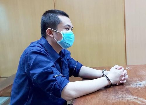 Bị cáo Nguyễn Thành Luân tại tòa