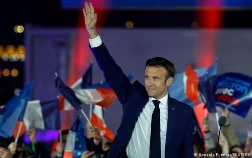 Ông Macron cam kết sẽ trở thành Tổng thống cho tất cả mọi người Pháp, kể cả những người không bỏ phiếu cho ông. Ảnh: Gonzalo Fuentes /Reuters. 
