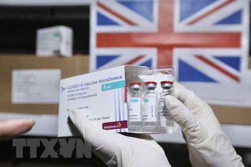 Vaccine phòng COVID-19 của hãng AstraZeneca sản xuất. (Ảnh: Minh Quyết/TTXVN)