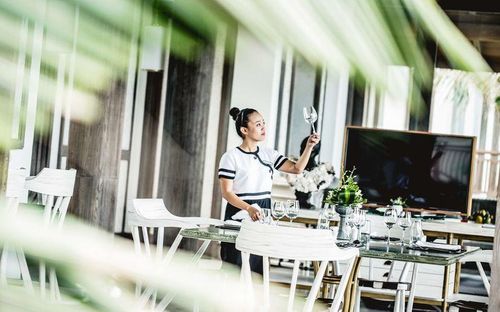 Bên cạnh đó, nơi tổ chức hôn lễ của Ngô Thanh Vân còn còn mang đến nhiều món ăn sang trọng, mang đậm văn hóa ở nhiều địa phương. Ảnh; Chudu24