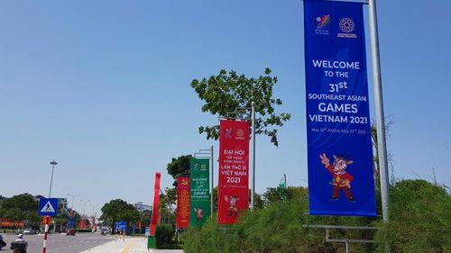 Băng rôn, khẩu hiệu chào mừng SEA Games 31.