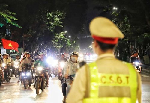  Phòng chống đua xe, gây rối trật tự được CSGT Hà Nội tập trung xử lý trong thời gian diễn ra SEA Games 31. Ảnh minh họa: Hồng Quang. 