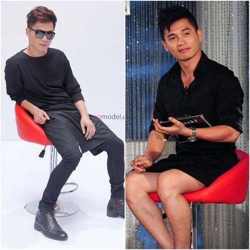 Nam Trung cho thấy phong cách phóng khoáng và lạ thường vốn có.