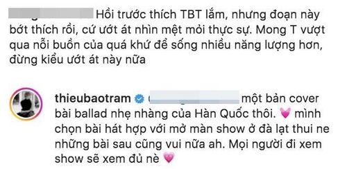 Thiều Bảo Trâm đáp trả khi bị chê ướt át, thiếu năng lượng