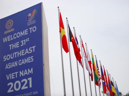 Quốc kỳ 11 quốc gia Đông Nam Á sẽ tung bay trong suốt thời gian diễn ra SEA Games 31.