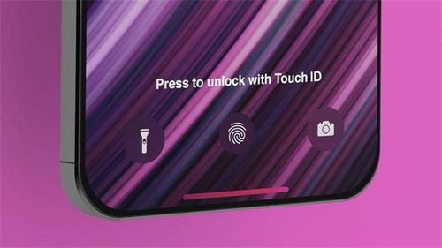 iPhone 14 thậm chí còn được trang bị công nghệ Touch ID ẩn dưới màn hình trong tương lai. (Ảnh: MacRumors)