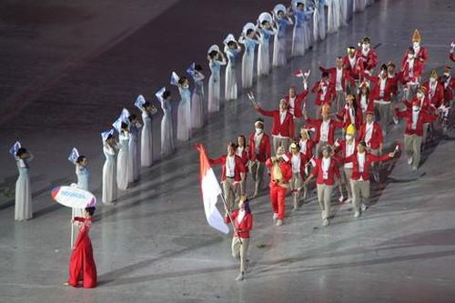 Indonesia tranh tài 32 trong tổng 40 môn, với 500 VĐV.