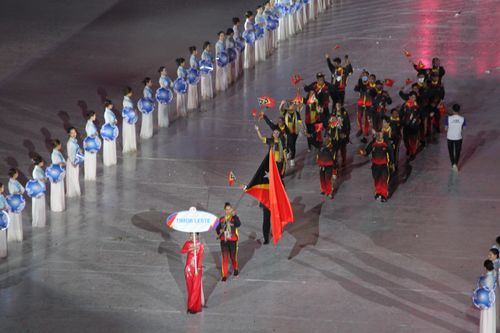 Đoàn Thể thao Timor-Leste có 39 VĐV, tranh tài ở 7 môn thể thao.
