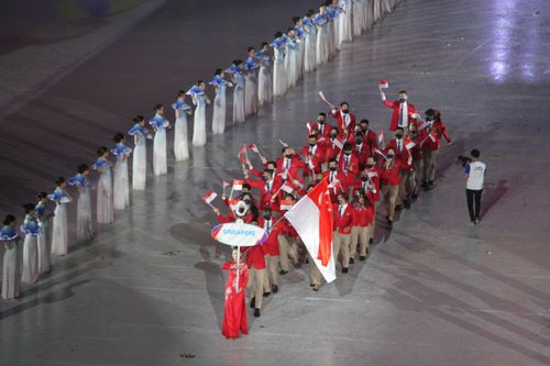 Singapore dự SEA Games 31 với 425 VĐV tham dự tranh huy chương ở 33 trong 40 môn thể thao.