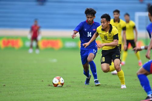 U23 Malaysia giành quyền vào bán kết với vị trí nhì bảng B, sau Thái Lan (ảnh Như Ý)