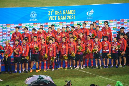 14 nhà vô địch SEA Games 31 sẽ cùng 12 cầu thủ nữa dự tập huấn chuẩn bị VCK U23 châu Á. Ảnh: Chí Hùng.