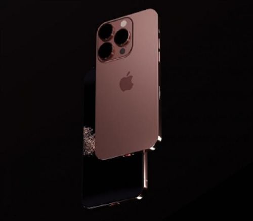 Tuy nhiên đối với phiên bản màu Cherry Gold này, chiếc iPhone 14 Pro Max sẽ đậm và huyền bí hơn nhiều. Khung viền kim loại trên concept iPhone 14 Pro Max Cherry Gold cũng được làm mịn, bóng bẩy đi kèm với các góc cạnh bo tròn.