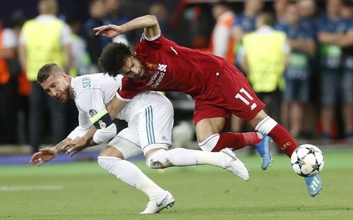 Điểm nhấn của chung kết Champions League 2017/18 khó lặp lại khi Ramos không còn khoác áo Real Madrid. Ảnh: Reuters.