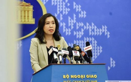 Người Phát ngôn Bộ Ngoại giao Lê Thị Thu Hằng.